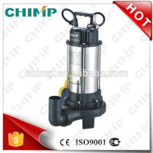 CHIMP V SERIES V1300D 2 &quot;1.8HP con impulsor de corte Bombas de agua sumergible de aguas residuales eléctricas